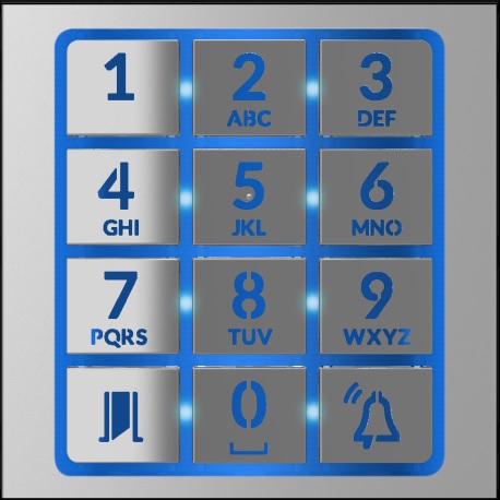 MTMFKB-Frontale Modulo Tastiera